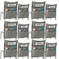 ANZORG Chairback Buddy Pocket Chart Classroom Organizer Grey 12 Pack