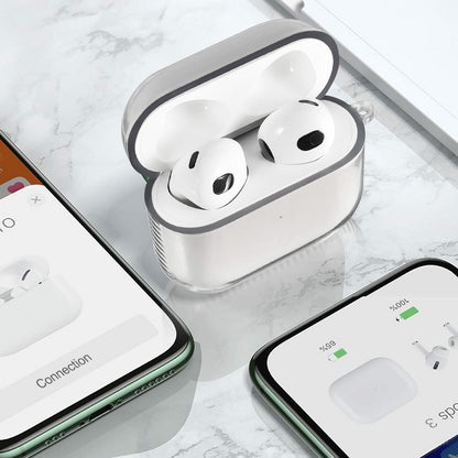 KOREDA AirPods 3 2021 Case Cover Purple TPU Protective Shell