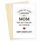 Heyshoo Funny Stepdad Father's Day Card Humor Bonus Dad Gift