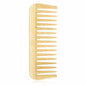 Alrhso Bamboo Wide Tooth Comb for Curls Beard Hair No Handle Detangler