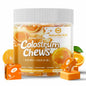 BestBy12/26 Natures Aid Colostrum Chews Probiotics Gut Health Orange 60 Sv