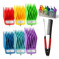 CLIPFIT Extra Long Clipper Guards Set Compatible with Andis Master #10-16