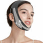 ROWMATE Graphene V-Line Mask Jaw Exerciser Chin Strap Black Size M