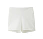 Swdarz Girls White Gymnastics Shorts Spandex Biker 11-12Y