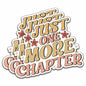 NAAFARI Just One More Chapter Waterproof Vinyl Stickers 3x2.8in 5pcs Multi Color