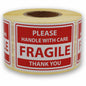 hazır etiketler Fragile Stickers 2x3 Inch Permanent Adhesive 500 Labels Roll