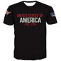 KYKU USA Flag T Shirt Men Patriotic 4th of July American 1776 Size 2XL