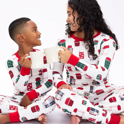 HonestBaby Organic Cotton Family Holiday Pajamas Size 24 Months