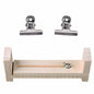 EVKILKJS Wood Bracelet Jig U Shape Clear Scale DIY Maker Rack with 2 Clamps