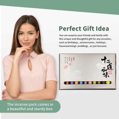 Rhinenet Incense Sticks Wu Chen Xiang Aromatherapy Relaxation Meditation