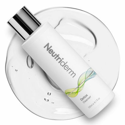NEUTRIDERM Detox Glycolic Acid Face Wash Exfoliating Cleanser 120mL