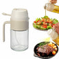 MDZF SWEET HOME Oil Sprayer 12.3oz 2-in-1 Olive Oil Dispenser White