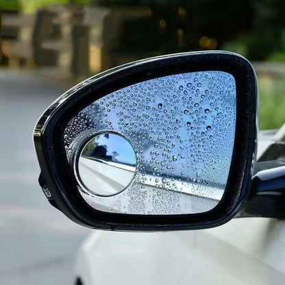 Schönn 2 Pack Blind Spot Car Mirrors 2" Adjustable HD Glass Silver Frame