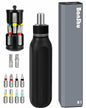 Banshu 12-in-1 Ratchet Screwdriver Set Magnetic Bits Case Colorful Alloy Steel
