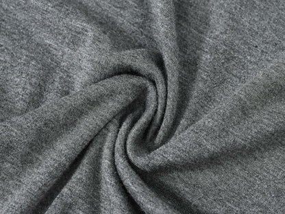 MoFiz Mens Sleepwear Pajama Set Lightweight Cotton Dark Gray Light Grey Size XL