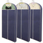 DYYHSDPU Garment Bags 3 Pack Suit Storage Hanging Clothes Black 50x24 Inch