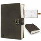 Anecdotal Vintage Genuine Leather Journal 6x8 Brown 200 Pages Unlined
