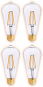GoodBulb LED A19 5W 40W Replacement 2700K 500 Lumens High CRI 4 Pack