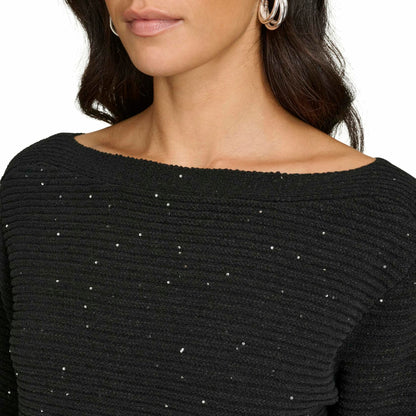 Calvin Klein Women's Sportswear Sweater Black Size XS