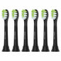 Oralica Whitening Replacement Toothbrush Heads Philips Sonicare 6 Pack Black