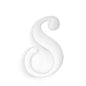 3PCS Letter Charms for Bogg Bags 2.75" Large Inserts Accessories White S