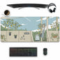 XCDZLNDL Anime Mouse Pad Large Extended Gaming Desk Mat 27.5x11.8 in Welcome