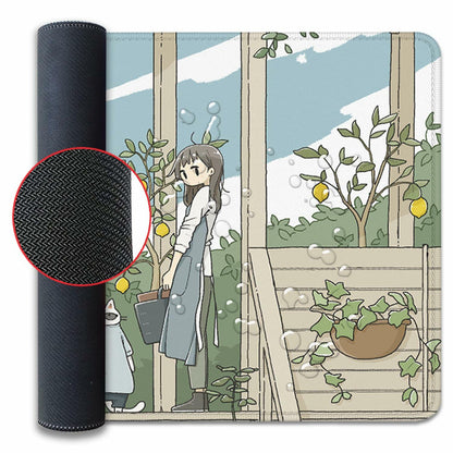 XCDZLNDL Anime Mouse Pad Large Extended Gaming Desk Mat 27.5x11.8 in Welcome