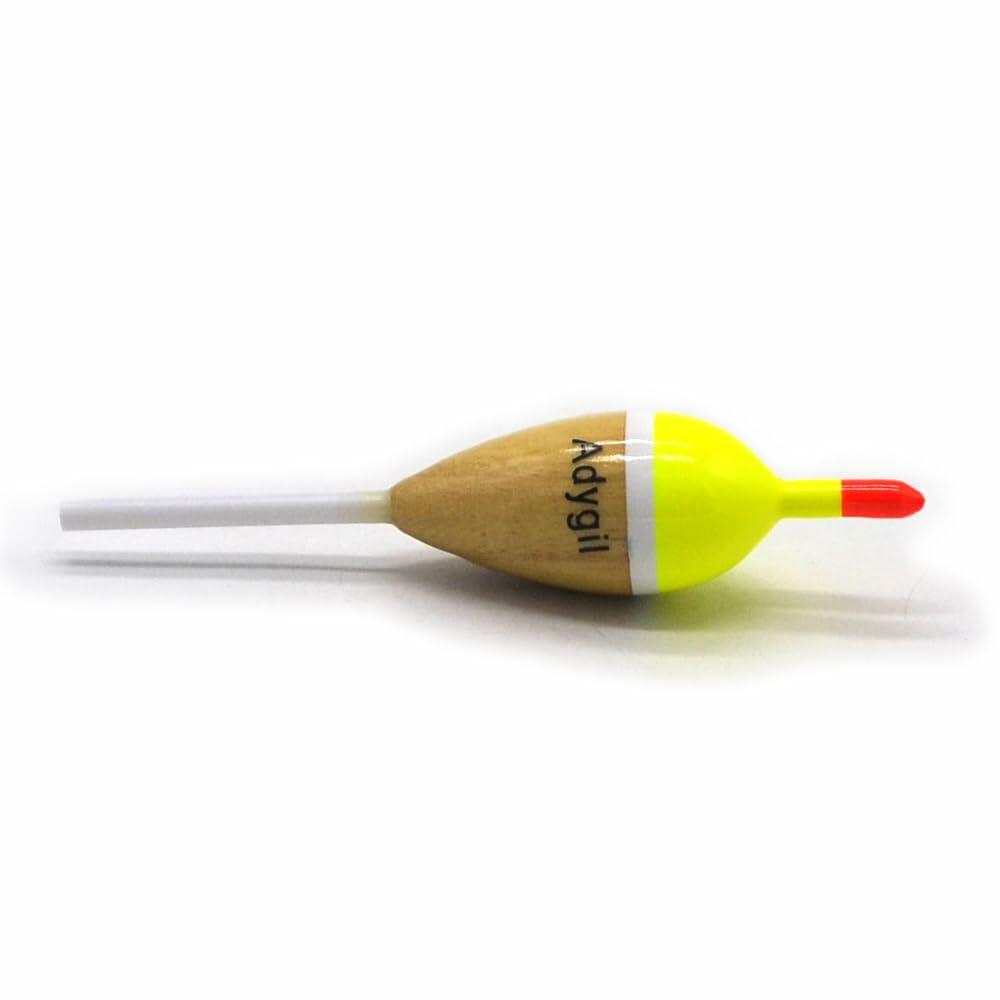 Dimatteo Slip Sticks Floats 6 pcs Oval 1.1/8"-3/4", Pencil 3/8", Cylinder 1/2"