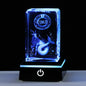 3D Crystals Capricorn Zodiac Glass Figurine Decor Birthday Gift Keepsake