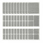 EVKILKJS 30PCS Screen Repair Kit Black Fiberglass Tape Mesh Door Patch