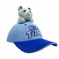 GADMEXILY Kids Boys Adjustable Cotton Baseball Cap Plush Tiger Hat Blue