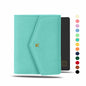 NEORAH B6 Notebook Sleeve Teal Faux Leather Dotgrid Journal Penloop Card Slots