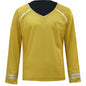 aiweran Captain Kirk Costume Adult Men Yellow T-Shirt(S), Small