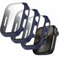 T Tersely 3-Pack Apple Watch Series 11/10 46mm Case with Tempered Glass