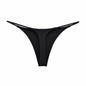 Topvee Women’s Cotton Thongs Panties Soft Stretchy Seamless G-String White S