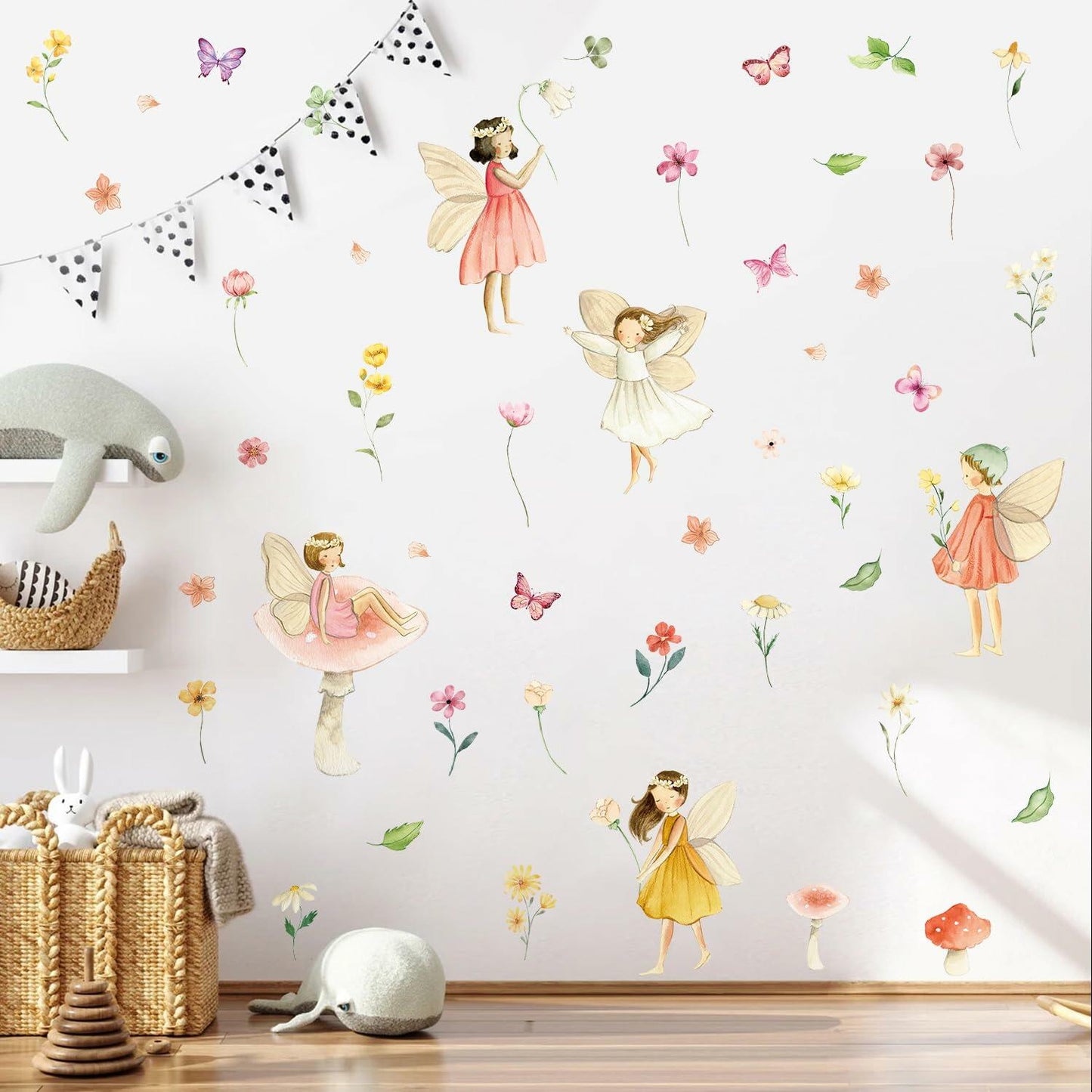 SIKERIC Under The Sea Wall Decals Ocean Animals Nursery Decor Vinyl Art Deco