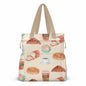 BLantt Cromwell Insulated Lunch Bag for Women Work Beige-4 11x10x6.5in