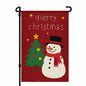 HOOSUN Halloween Garden Flag Double Sided Pumpkins 12x18 Inch White Nylon