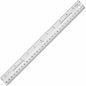 Business Source 12-Inch Plastic Ruler, White (32365), 10 Pack