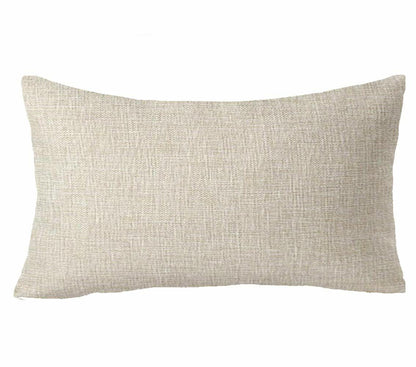 FELENIW Christmas Cedar Tree Watercolor Throw Pillow Cover 12x20in Cotton Linen