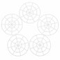 Veemoon 5pcs Pickle Jar Press Plates 3.1" Fermentation Weight Kimchi Jar