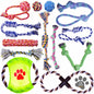 Pets&Goods Rope Dog Toys 13-Pack Durable Cotton Chew Tug Toys