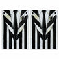 Jiudungs Halloween Kitchen Towels Set of 2 Black White Stripe 18x26 Inch