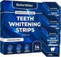 BetterWhite Teeth Whitening Strips 14 Peroxide-Free Professional 7 Treatments