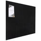 FUANGUI Felt Board 12 Pack Large Wall Tiles with Adhesive Tabs Stripe Black