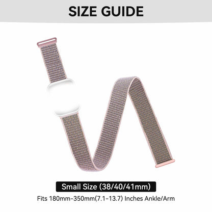 Zspoly 3 Pack Nylon Sport Ankle Arm Bands Apple Watch 38-49mm Pine Olive Cream