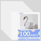 OcePor White Cardstock 8.5x11in 65lb 180gsm 100 Sheets White