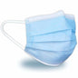 keebomed Disposable Adult Face Mask ASTM Level 3 Blue Soft Earloops 10 Pack