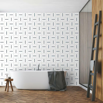 LYMSSESS Wall Stencils 12x12 Reusable Large Pattern Tile Floor Decor NS2