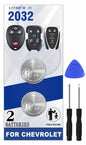 Chevy & GMC Key Fob Battery Replacement for Silverado, Equinox, Malibu, Tahoe